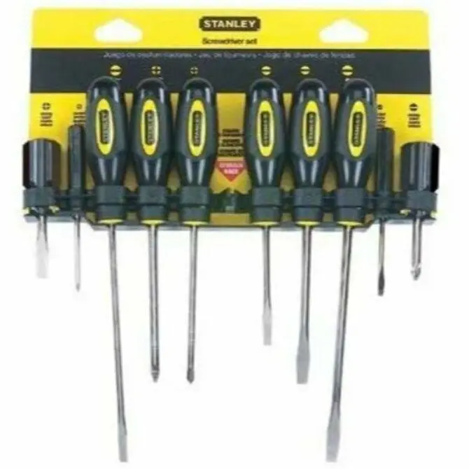 Stanley 10-Piece Screwdriver Set – Precision Tip Variety For Diy And Repair 1