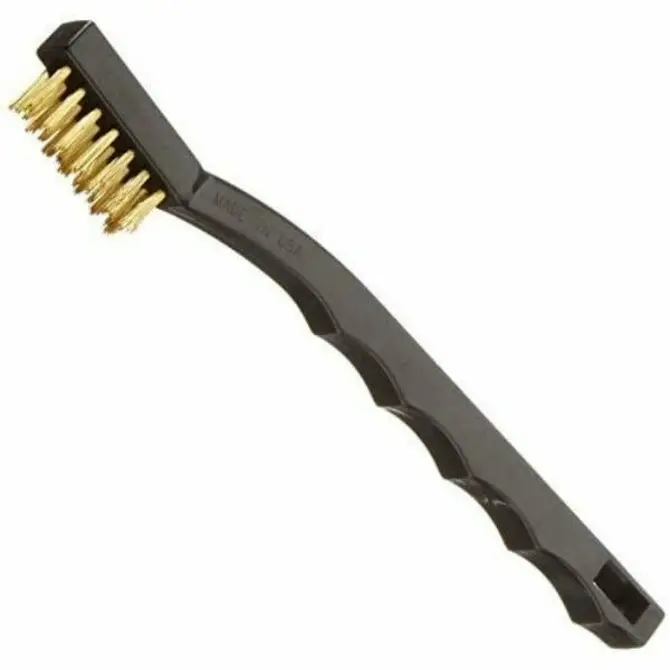 Star Brite Detail Brush With Brass Bristles – Precision Cleaning Tool For Tight Spaces & Delicate Surfaces 1