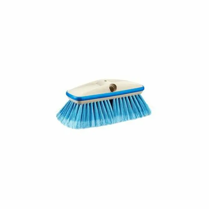 Star Brite Medium Premium Wash Brush With Bumper Guard – Blue Handle, Ideal For Hulls And Decks 1