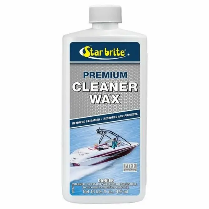 Star Brite Premium Cleaner Wax – Dual-Action Marine Surface Restorer 1