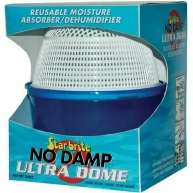 Star Brite Ultra Dome Damp Dehumidifier – Reusable Moisture Absorber For Enclosed Spaces 1