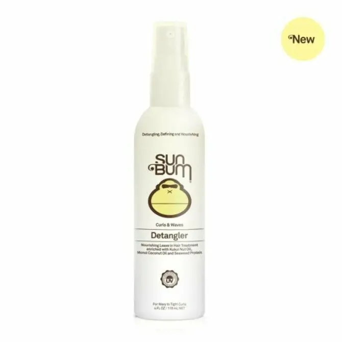 Sun Bum Curls & Waves Detangler Spray – 4 Oz Hydrating Hair Mist 1