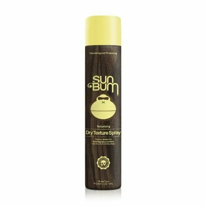 Sun Bum Dry Texture Spray – 6 Oz Oil-Absorbing, Matte-Finish Styling & Sun Shield 1