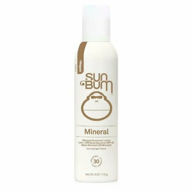 Sun Bum Mineral Spf 30 Whipped Sunscreen Lotion – 6 Oz, Reef-Safe Formula 1