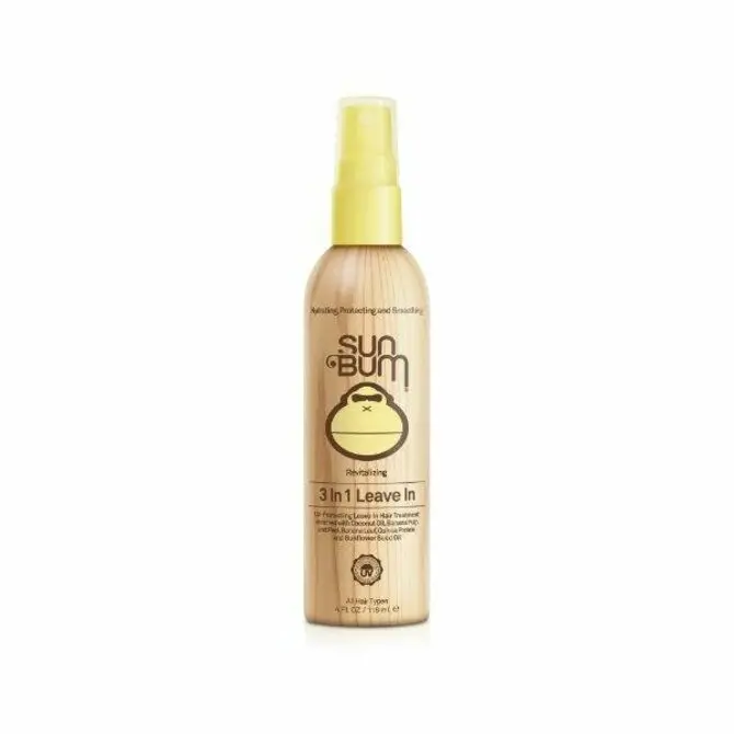 Sun Bum Revitalizing 3-In-1 Shampoo, Conditioner & Body Wash – 4 Oz 1