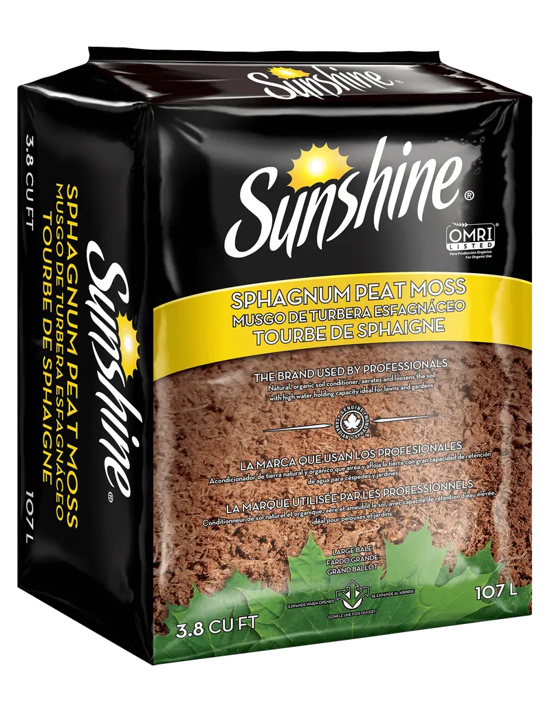 Sunshine 301.Cfc003.8P Premium Canadian Sphagnum Peat Moss 1