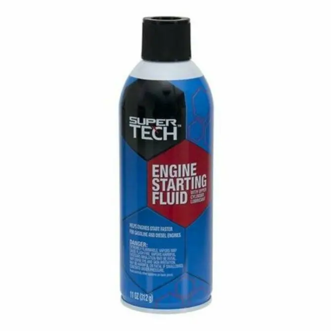 Super Tech Engine Starting Fluid – 11 Oz Fast-Ignition Aerosol Spray 1