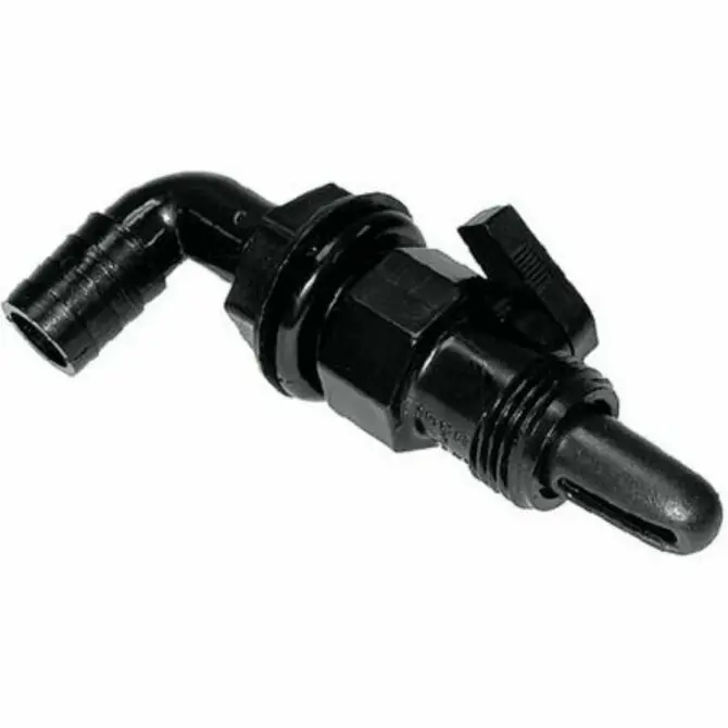 T-H Marine 90° Adjustable Aerator Head With Built-In Shut-Off Valve 1
