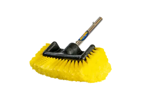 Td Mop Big Bird Yellow Soft-Bristle Deck Brush 1