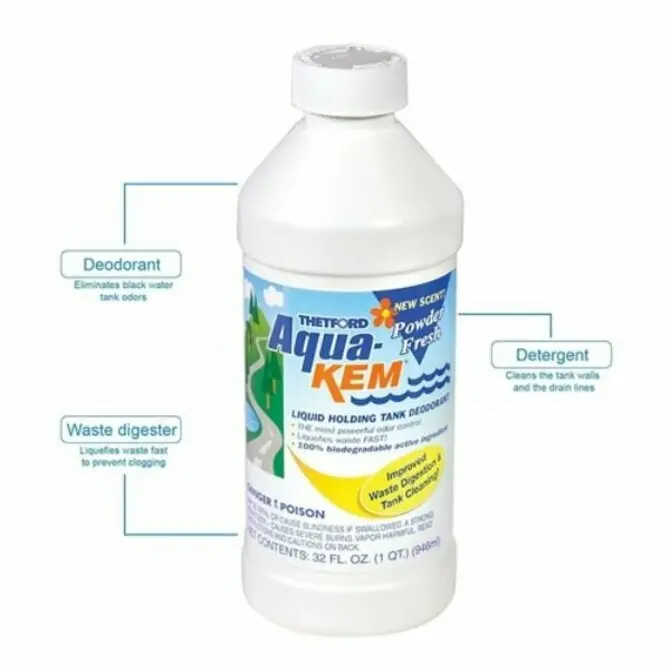 Thetford Aqua-Kem Holding Tank Deodorizer Powder – 32 Oz Refill 1