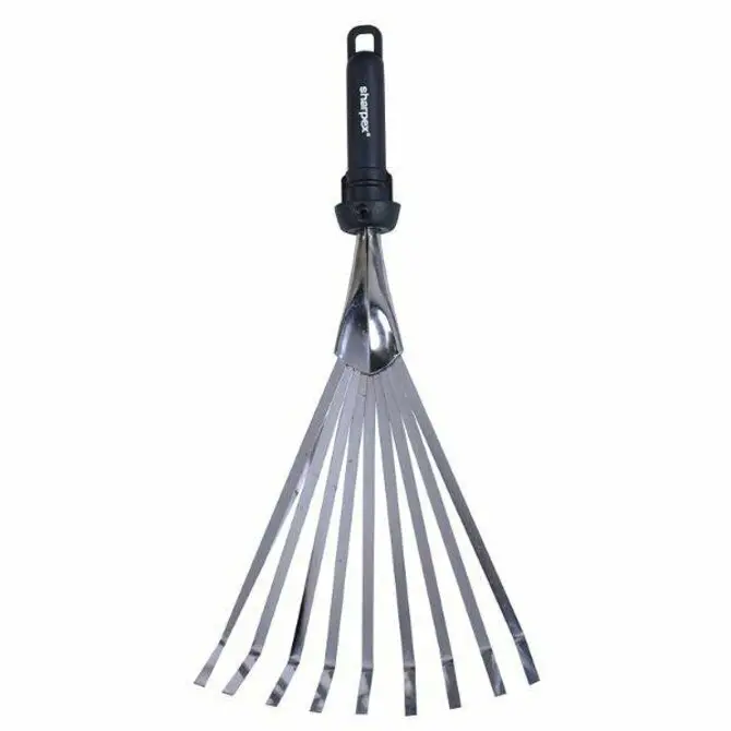 Union Heavy-Duty Rake – Steel-Tipped Tines For Marine Or Yard Use 1