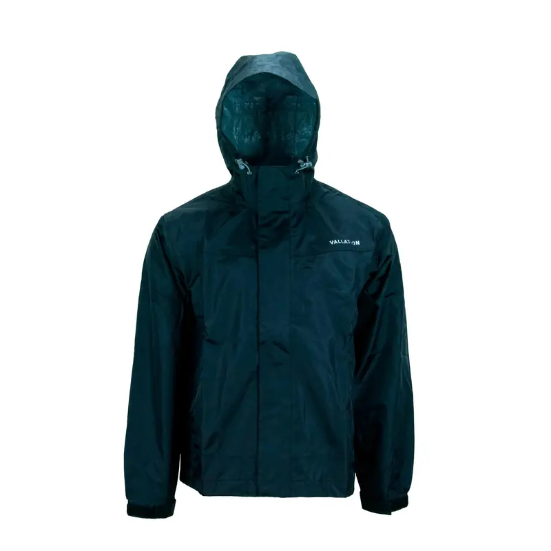 Vallation Men'S Dark Rainproof Jacket 1