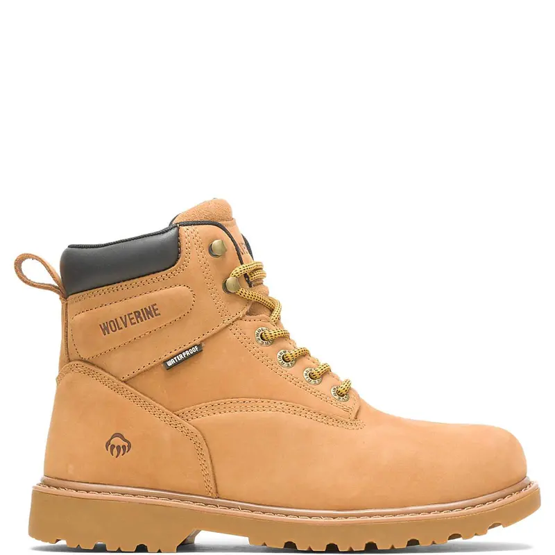 Wolverine Floorhand 6-Inch Waterproof Soft Toe Work Boots 1