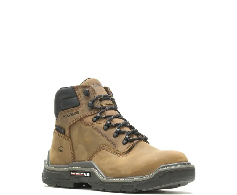 Wolverine Raider Durashock Waterproof 6-Inch Work Boots 1