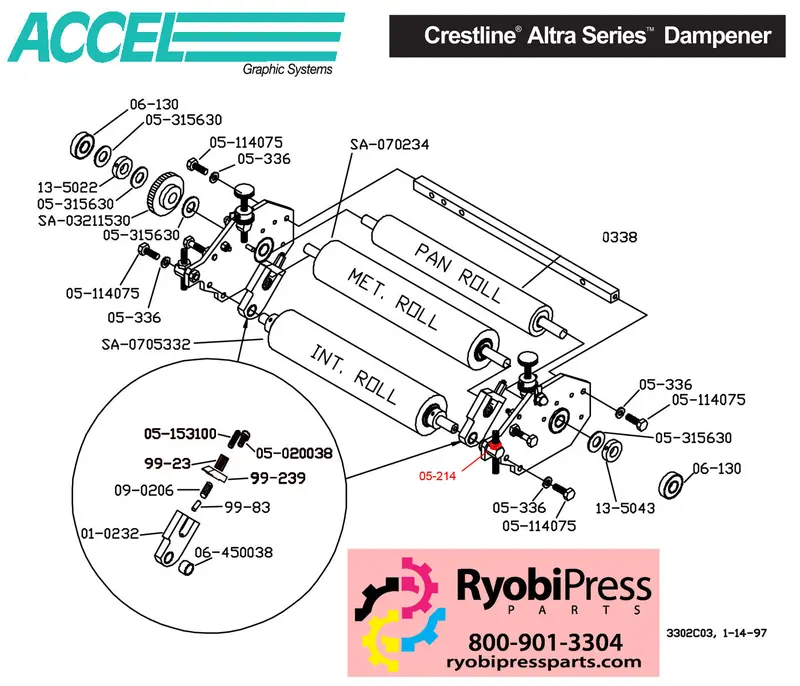X05-214 Altra Crestline Lock Nut 1