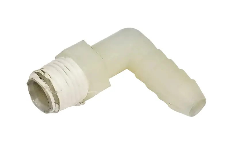 X40-88022 3/8" Barb × 1/4" Npt Elbow Fitting 1