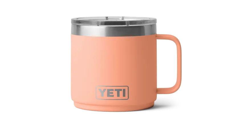 Yeti Rambler 14 Oz Vacuum-Insulated Mug – Double-Wall Stainless Steel Travel Cup 1