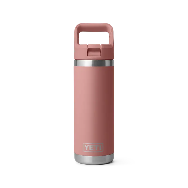 Yeti Rambler 18 Oz Insulated Water Bottle With Straw Lid 1