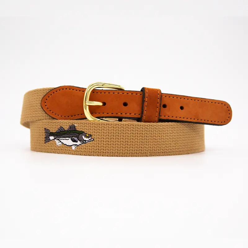 Zep Pro Tan Striper Fishing Belt 1