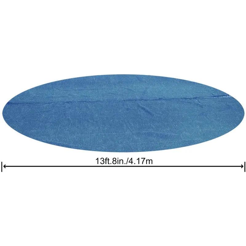 15-Foot Round Solar Pool Cover For Above-Ground Pools – Bestway Flowclear Pvc Design 1