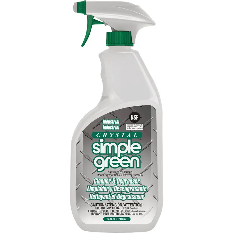 Simple Green Crystal Industrial Cleaner & Degreaser – 24-Ounce Concentrated Formula 1